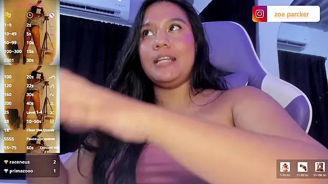 ZoeParcker live XXX chat