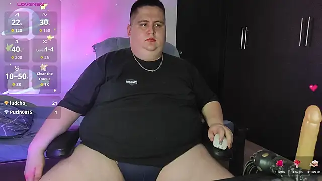 Show de Gorditohot na webcam