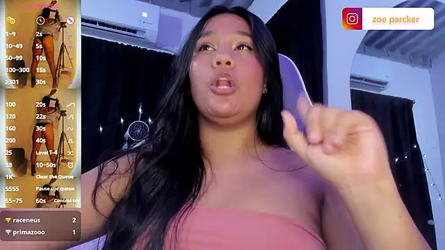 ZoeParcker's Live XXX Chat