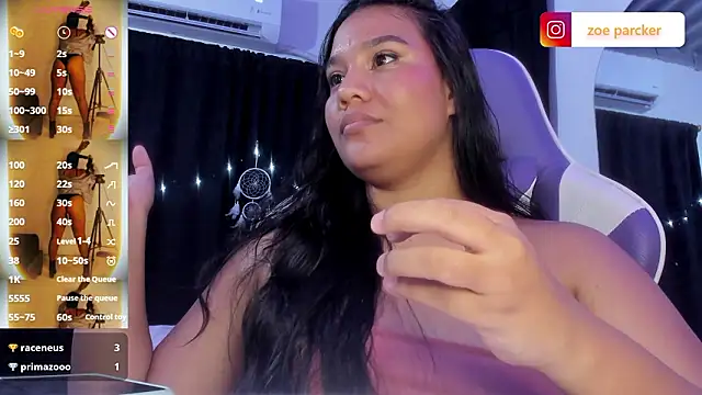 Živý XXX chat ZoeParcker
