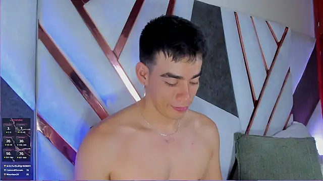 its_liam18: διαδικτυακό σόου στην κάμερα