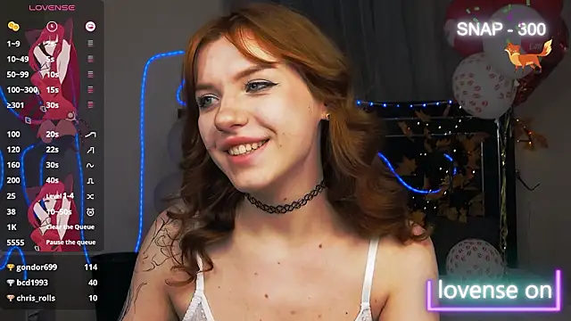 Webkamerová show MeganNewCat