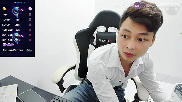 X-manh Show in webcam