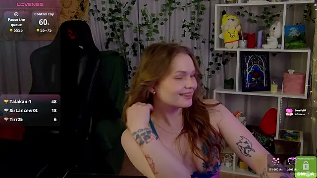 Kate_mermaid élő XXX-chatje