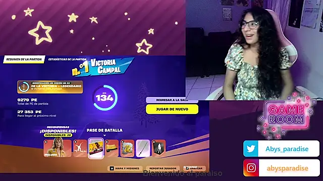 XXX chat uživo modela Abysparadise