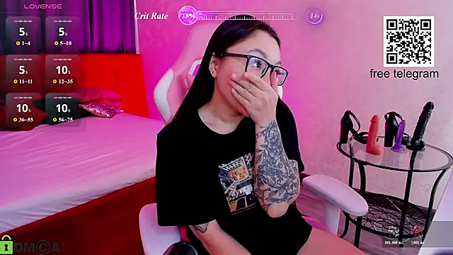 Pertunjukan Kamera Web gentle_muse