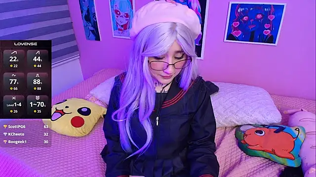 Czat XXX na żywo – Miwa_violet