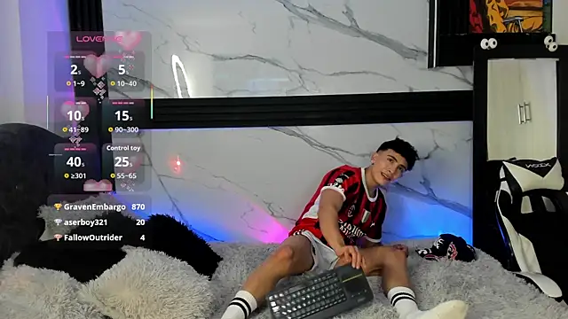 Show de Saimonvela na webcam