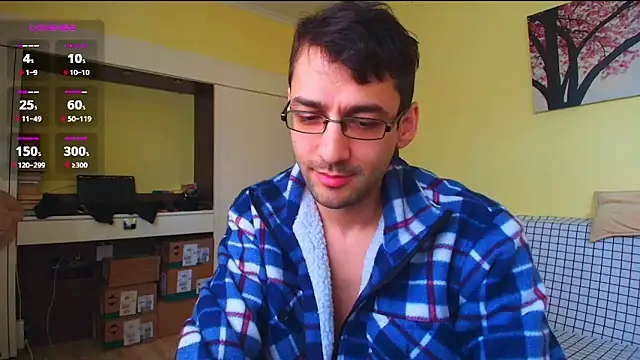 Show de HungEddy na webcam