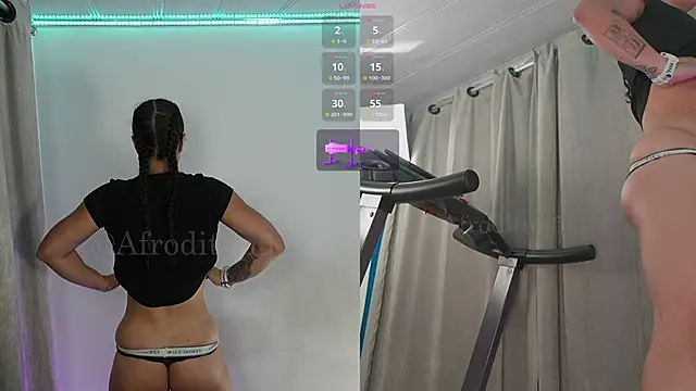 afroditaP_ élő XXX-chatje