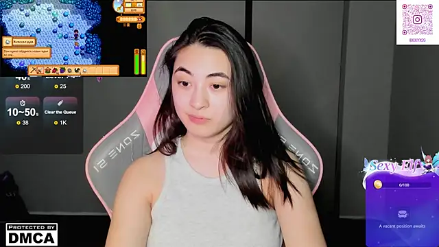 Chat +18 de MeilideQian1 ao vivo