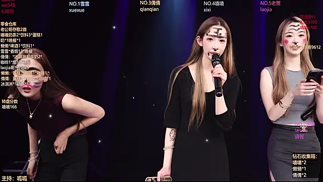 Bgirl-001のウェブカメラショー