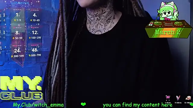 Chat +18 de Witch_Emma ao vivo