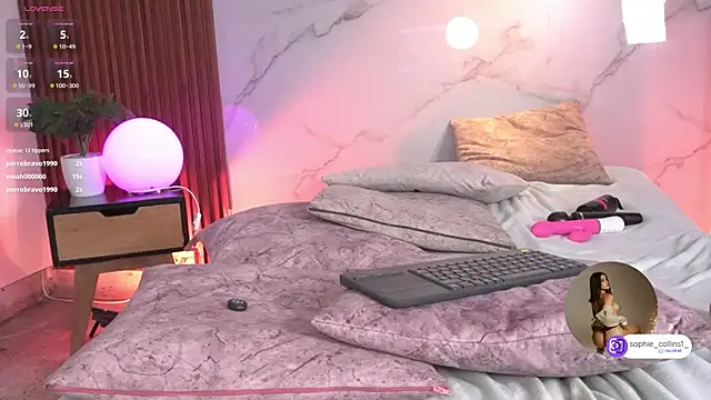 SophieCollins_1 élő XXX-chatje