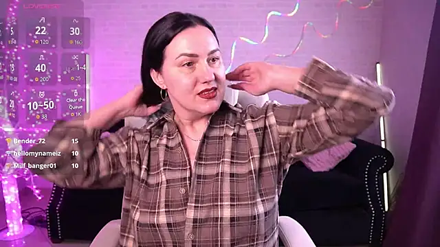 VelvetLuck élő XXX-chatje