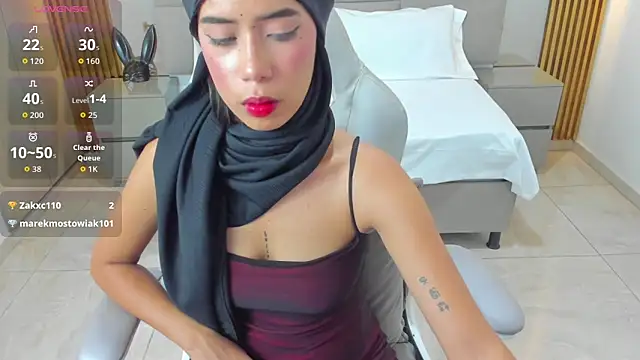 Show modela Hanna_irfan na web-kameri