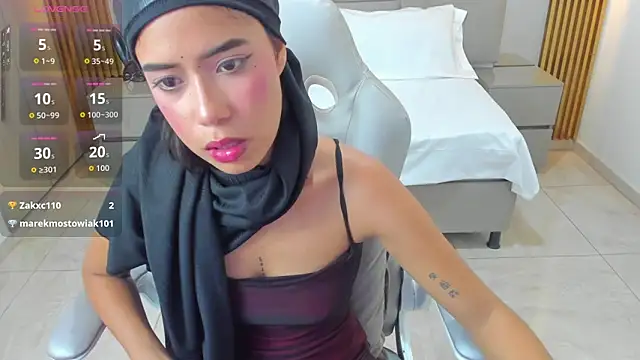 Show de Hanna_irfan na webcam