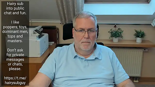 Show de hairysubguy na webcam