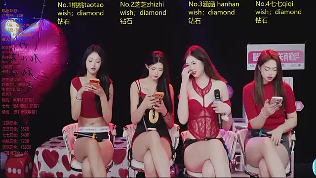 HHH-777のウェブカメラショー