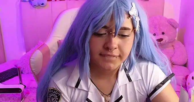 NekoWaifu élő XXX-chatje