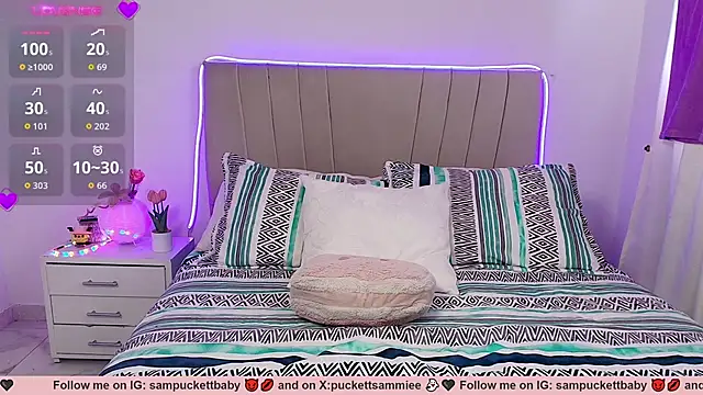 Chat XXX en directo de Sampuckettbaby