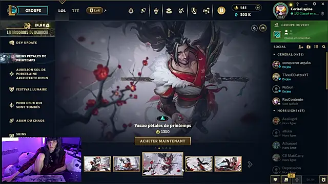 CeriseLapine's Webcam Show