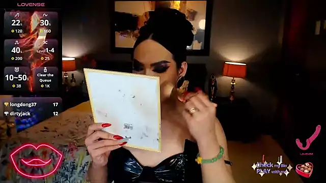 Show de FridaHumphrey na webcam