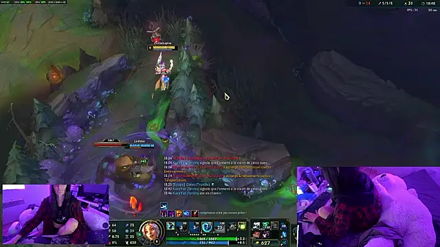 CeriseLapine élő XXX-chatje