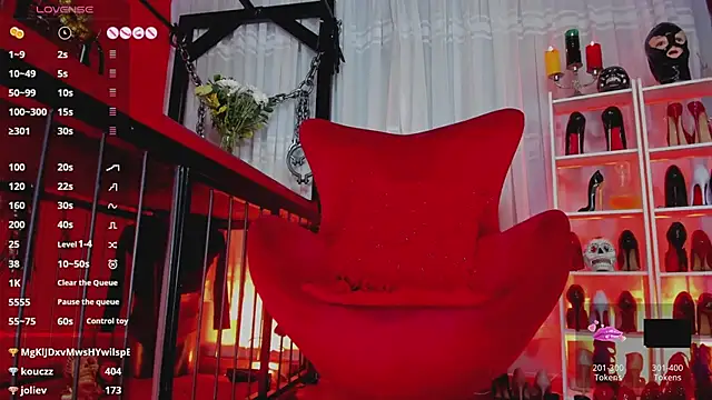 Živý XXX chat MistressAndre