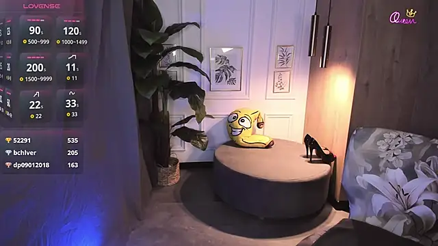 Show de YolandaKiss na webcam