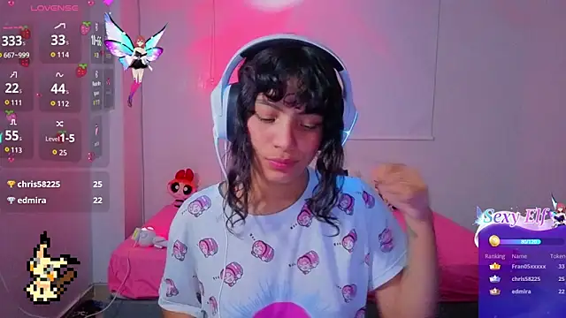 Chat +18 de Lovelyamyy ao vivo