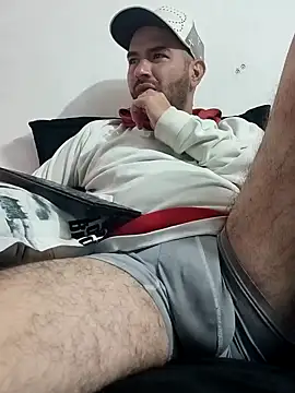 hairyandbigmannのウェブカメラショー