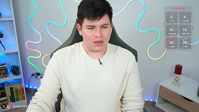 Show de webcam de EvanCorvinx