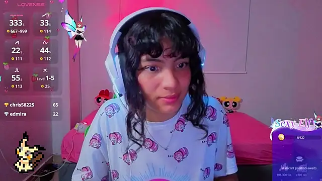 XXX chat uživo modela Lovelyamyy