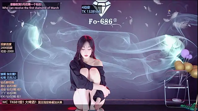 Show de webcam de FO-686-