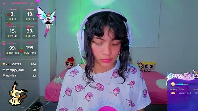 XXX chat uživo modela Lovelyamyy