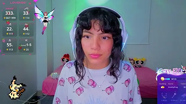 Lovelyamyy élő XXX-chatje