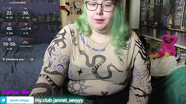 Chat +18 de JannetPie ao vivo