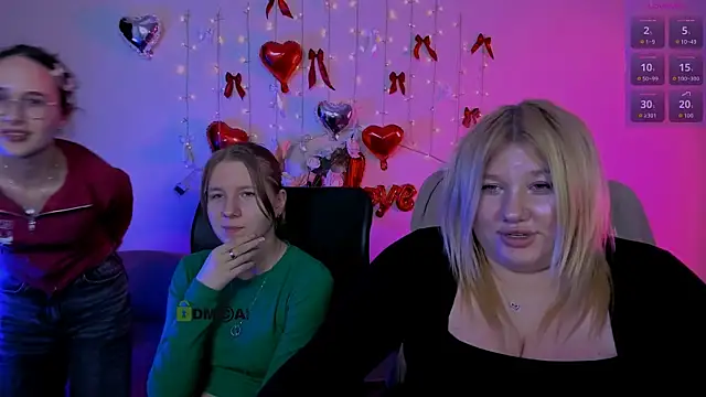 gloria_bubble webcam show