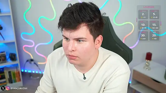 Chatroom XXX en direct de EvanCorvinx