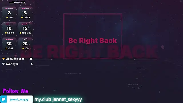 Chat XXX ao vivo de JannetPie