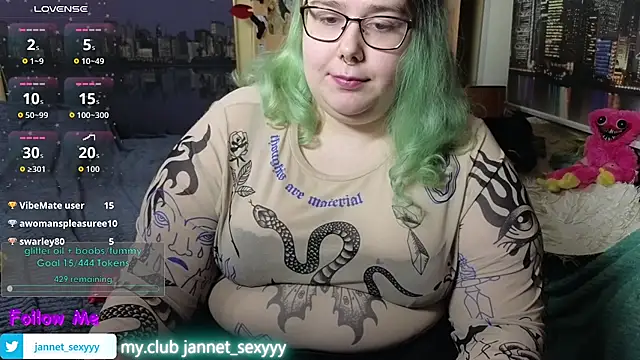 JannetPie Chat XXX in diretta