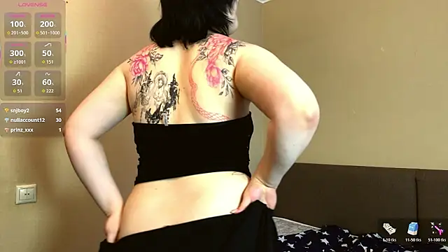 Chat +18 de MidnightSophia ao vivo