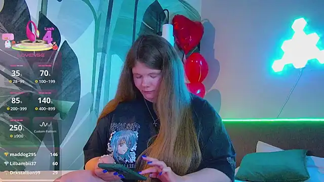 RubyValen webkamerás műsora