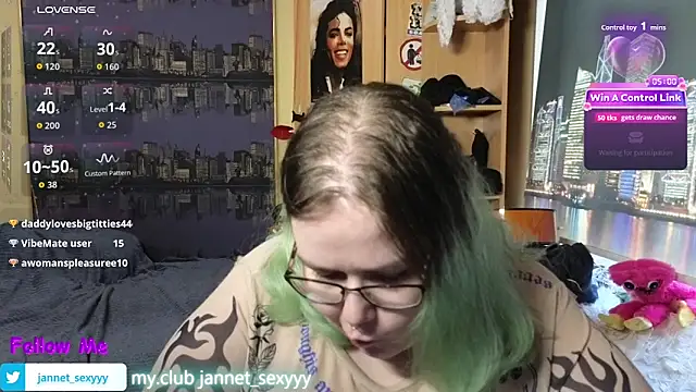 Chat +18 de JannetPie ao vivo