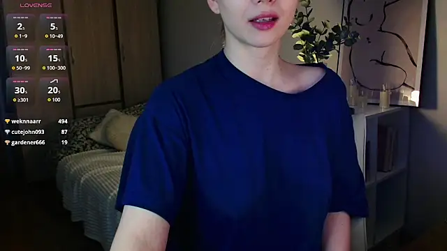 Chatroom XXX en direct de mynameloveeeeee