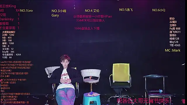 AAA-winner Chat XXX in diretta