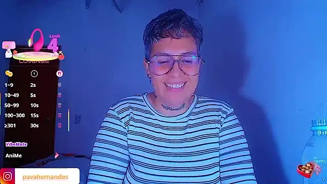 Yessi_rousse élő XXX-chatje