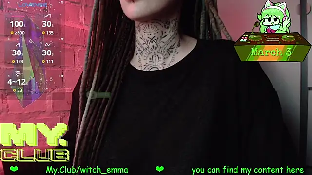 Chat XXX en directo de Witch_Emma