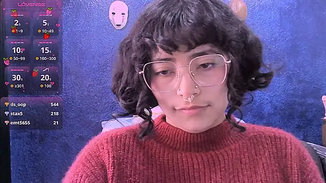 Chat +18 de NinaYellow ao vivo